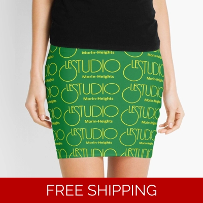 Mini Skirt Irish Green Yellow Original Multi logo MH